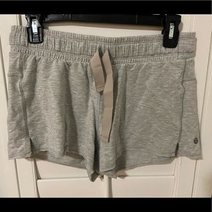Lululemon Soft Gray Shorts